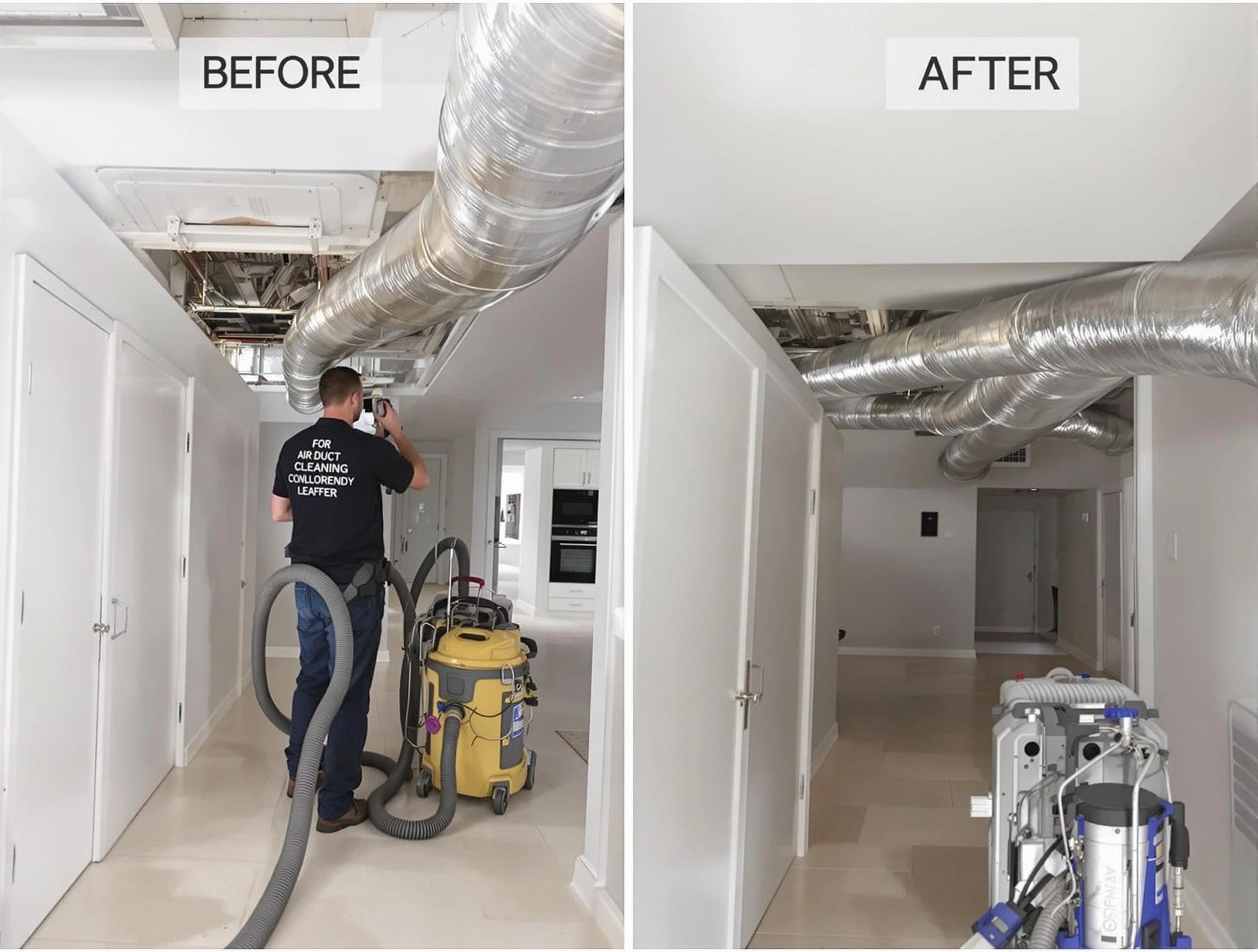 Mountain Brook Air Duct Cleaning professional performing thorough air duct cleaning in Mountain Brook