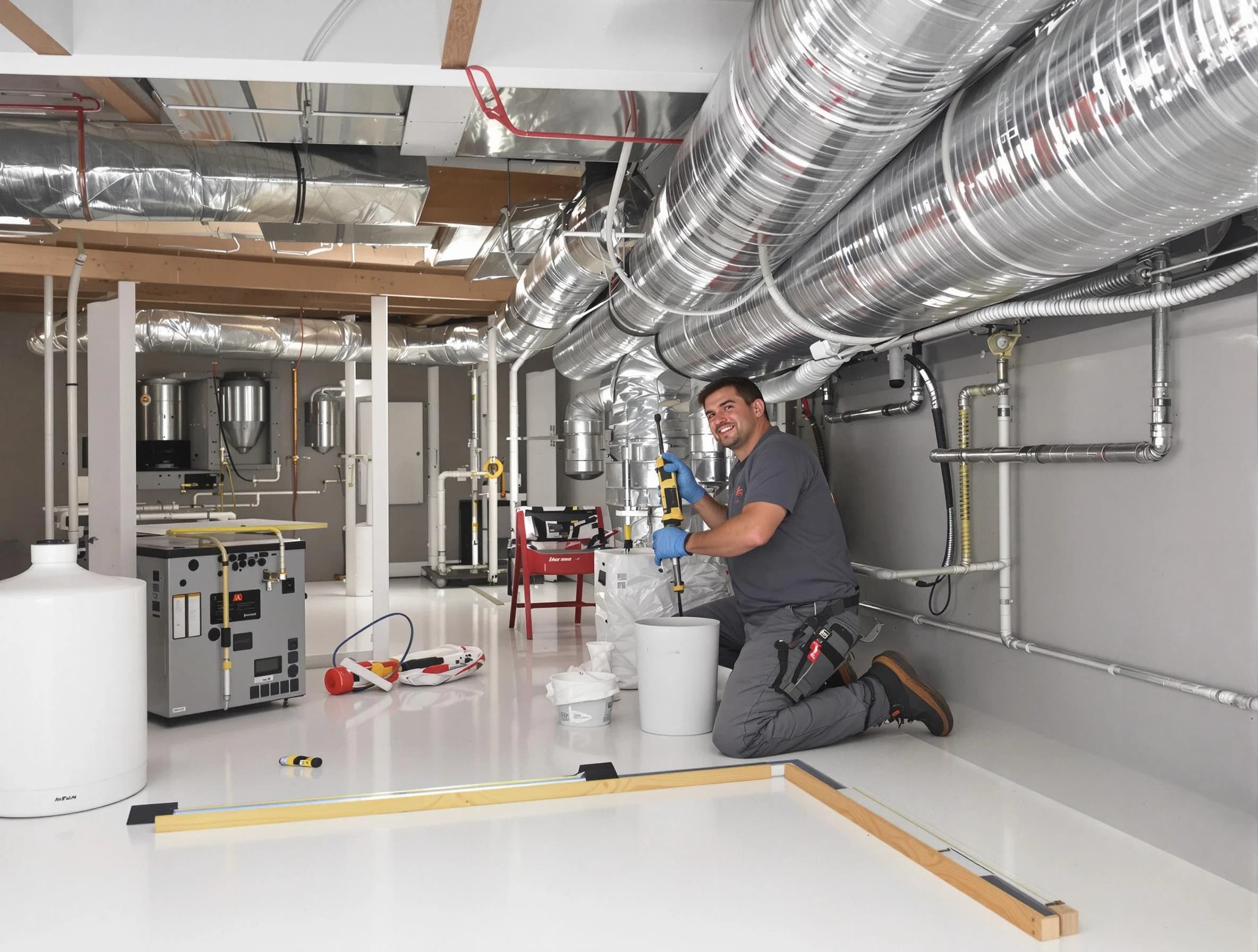Professional duct sealing service by Mountain Brook Air Duct Cleaning in Mountain Brook