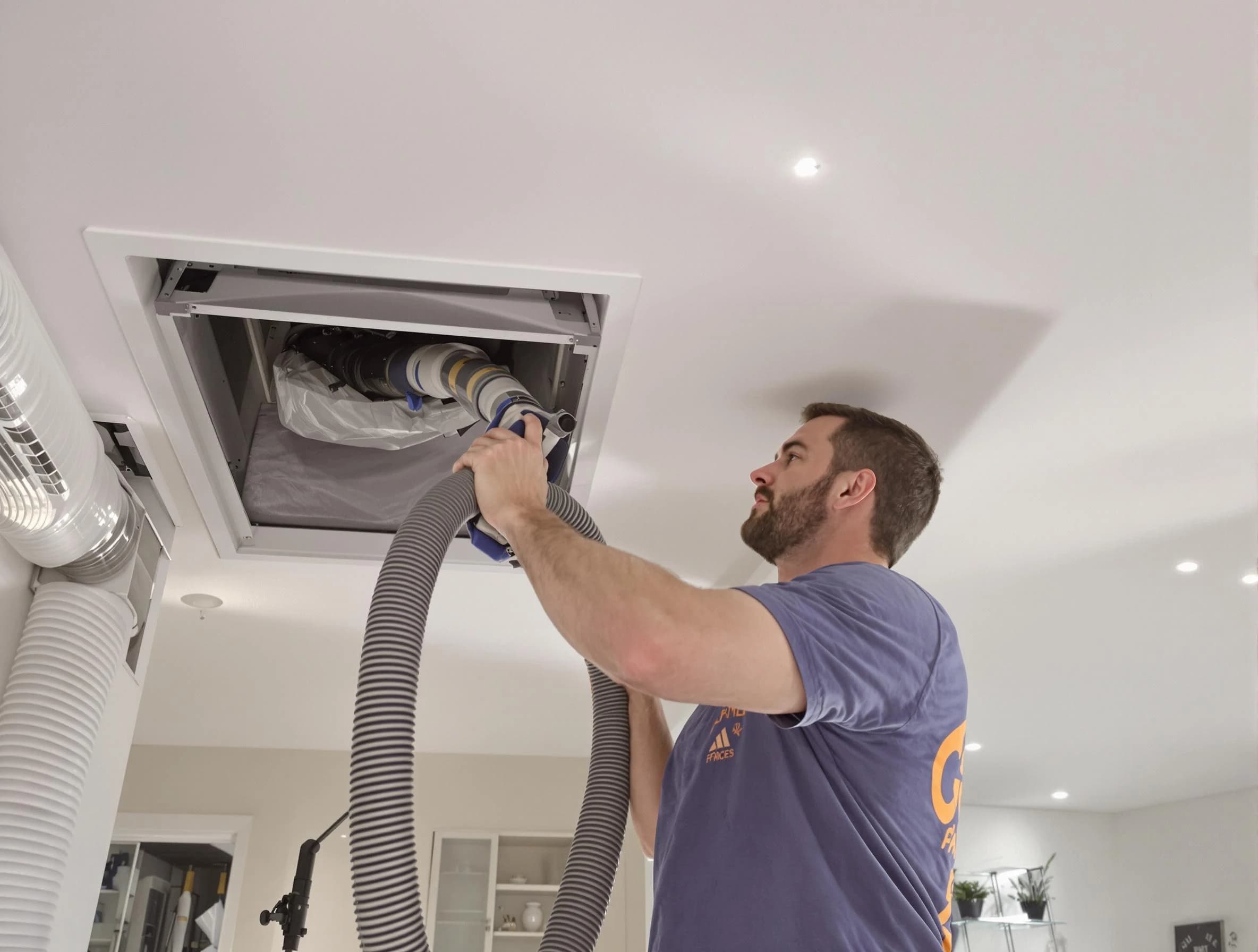 Precision indoor duct cleaning by Mountain Brook Air Duct Cleaning in Mountain Brook