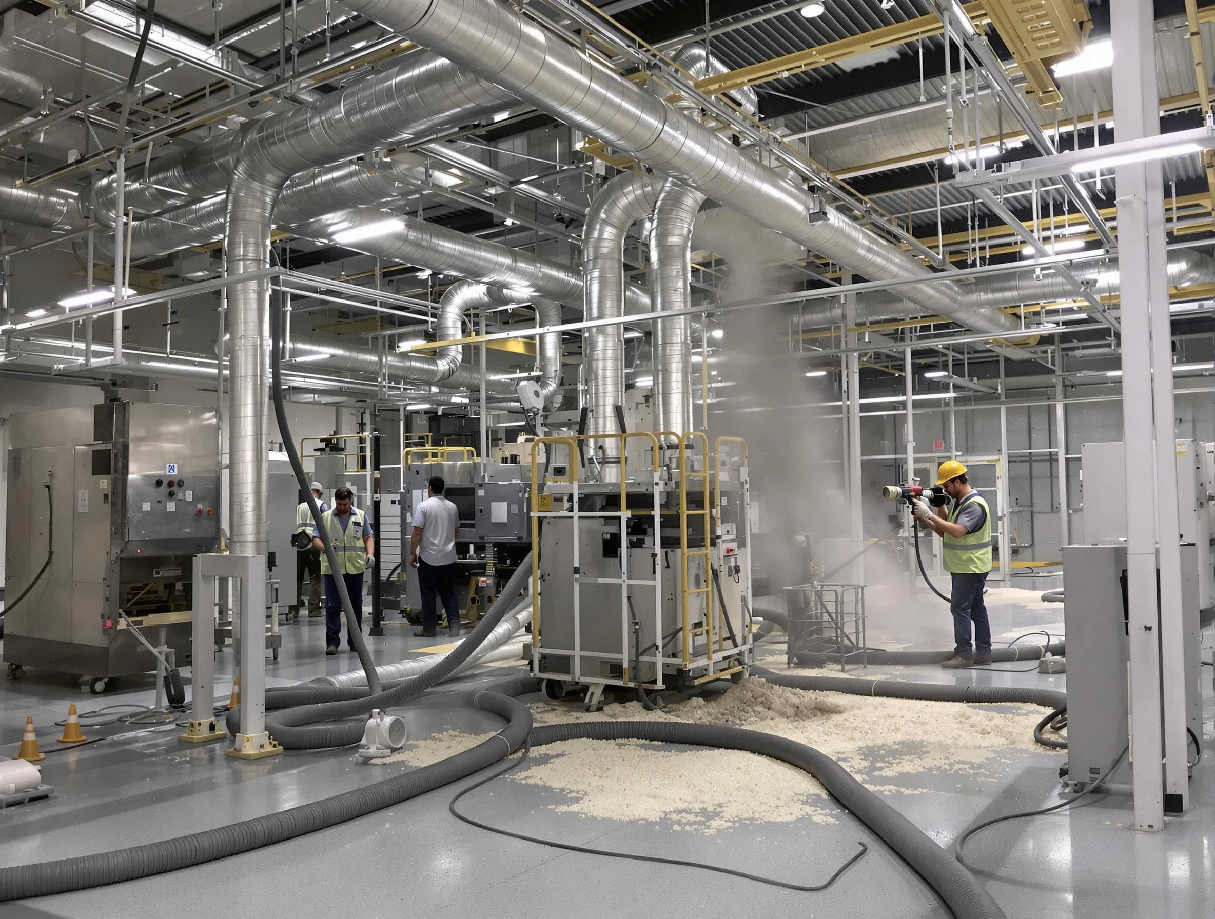 Heavy-duty industrial duct cleaning by Mountain Brook Air Duct Cleaning in Mountain Brook