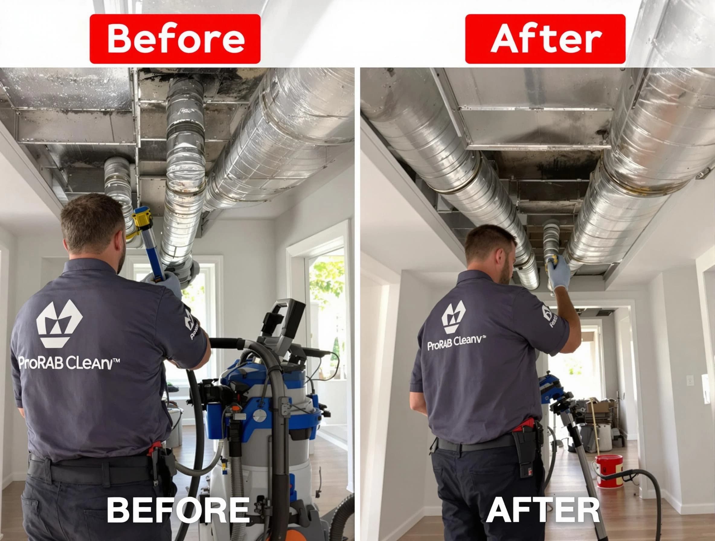 Mountain Brook Air Duct Cleaning expert performing thorough residential duct cleaning in a Mountain Brook home