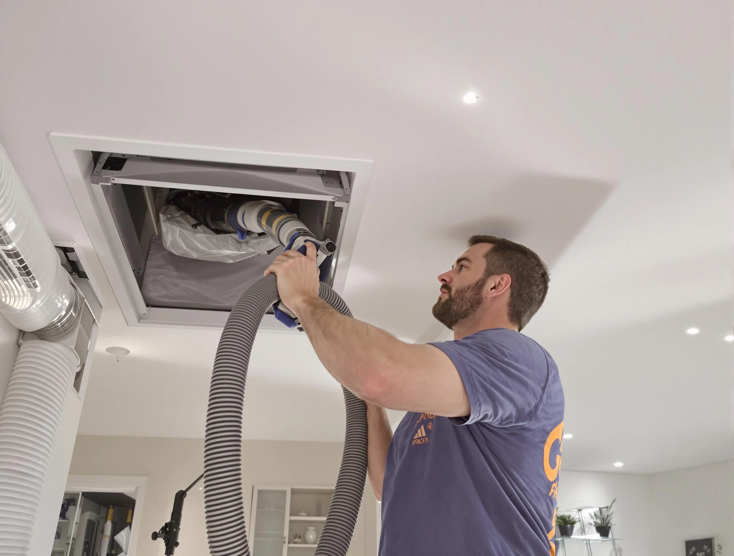 Precision indoor duct cleaning by Mountain Brook Air Duct Cleaning in Mountain Brook