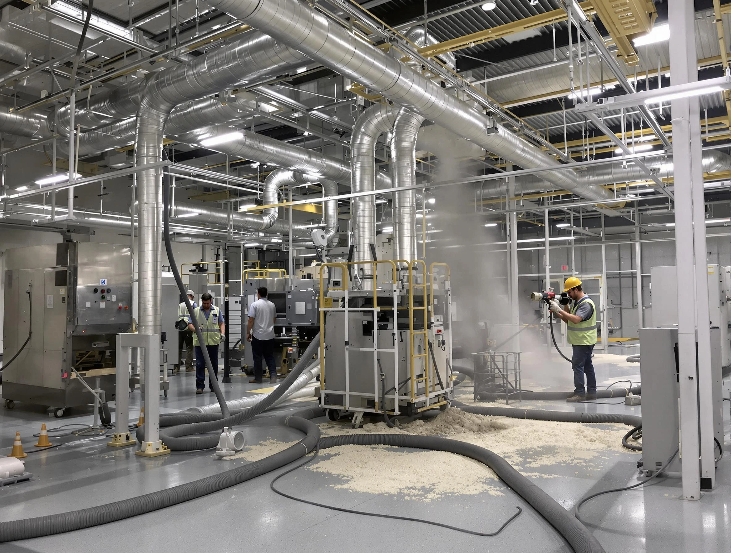 Heavy-duty industrial duct cleaning by Mountain Brook Air Duct Cleaning in Mountain Brook